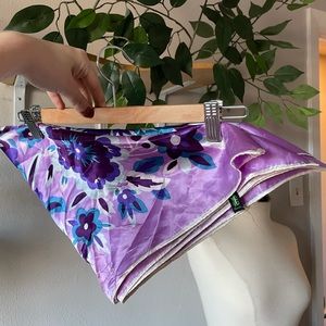 VTG colourful silk scarf made in Japan